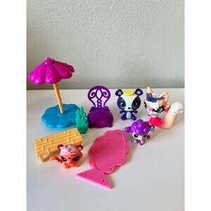 Replacement Figures Accessories for Littlest Pet Shop LPS VIP Party Style Set
